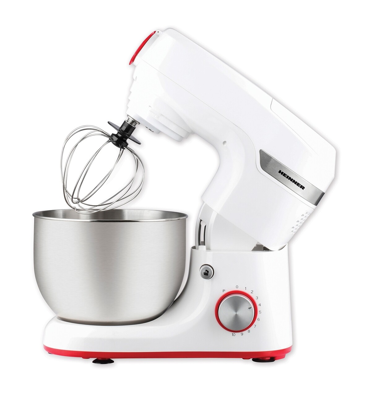 Robot de bucatarie, Heinner, 1000 W, 10 viteze, alb - imagine 5